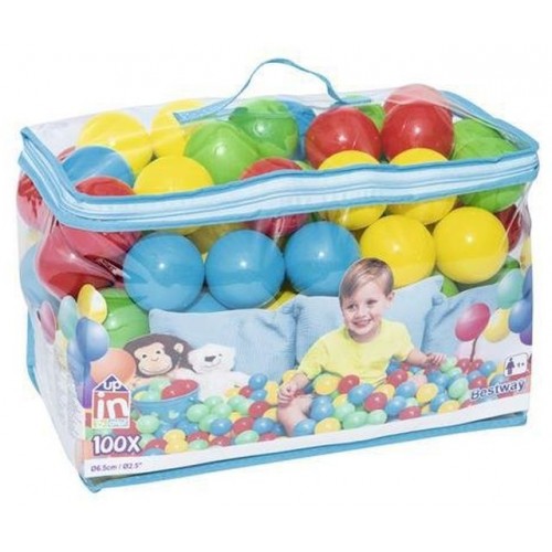 BESTWAY Poolbälle 100 Stück 52027 BESTWAY Poolbälle 100 Stück 52027