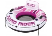 BESTWAY Hydro-Force Rapid Rider Schwimmring Pink mit Rückenlehne 122 x 48,5 cm 43953