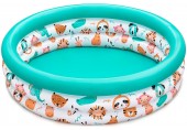 BESTWAY Safari Pals Planschbecken 102 x 25 cm 51008