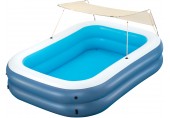 BESTWAY Summer Bliss Family Pool mit Sonnenschutzdach, 254 x 178 x 140 cm 54449