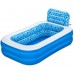 BESTWAY Waterfall Oasis Family Pool mit Wassersprinkler, 229 x 152 x 96 cm 54451
