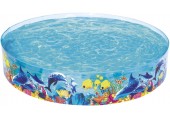 BESTWAY Fill‘N Fun Odyssey Planschbecken, 244 x 46 cm 55031