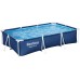 BESTWAY Steel Pro Frame Pool 300 x 201 x 66 cm, ohne Pumpe, eckig, blau 56404