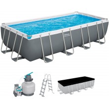 BESTWAY Steel Pro Max Frame Pool 549 x 274 x 122 cm, mit Sandfilteranlage 56466