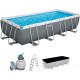 BESTWAY Steel Pro Max Frame Pool 549 x 274 x 122 cm, mit Sandfilteranlage 56466