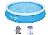 BESTWAY Fast Set Pool 366 x 76 cm, mit Filterpumpe 57274