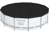 BESTWAY PVC-Abdeckplane 427 cm, für runde 427 cm Aufstellpools 58248