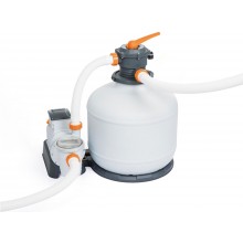 BESTWAY Flowclear Sandfilteranlage mit Zeitschaltuhr 8.327 l/h 58499
