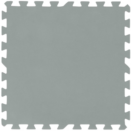 BESTWAY Flowclear Pool-Bodenschutzfliesen Set, 9 Stück á 50 x 50 cm, grau 58639