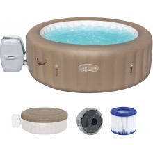 BESTWAY Lay-Z-Spa Palm Springs AirJet Whirlpool, 196 x 71 cm, 4-6 Personen 60017