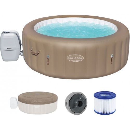 BESTWAY Lay-Z-Spa Palm Springs AirJet Whirlpool, 196 x 71 cm, 4-6 Personen 60017