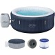 BESTWAY Lay-Z-Spa Miami AirJet Energiespar-Whirlpool, 180 x 66 cm, 4 Personen 6001C