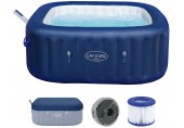 BESTWAY Lay-Z-Spa Hawaii AirJet Energiespar-Whirlpool, 180 x 180 x 71 cm, 6 Personen 6001H