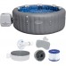 BESTWAY Lay-Z-Spa Santorini HydroJet Energiespar-Whirlpool, 216 x 80 cm, 7 Personen 6001T