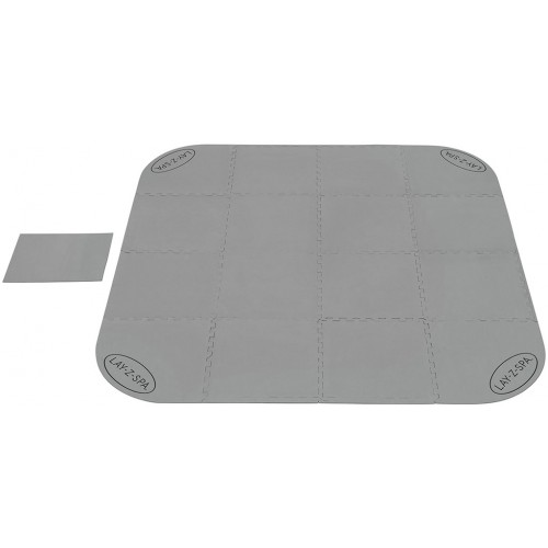 B-WARE!! BESTWAY Lay-Z-Spa Xtras Bodenschutzfliesen-Set, 196 x 196 cm 60334