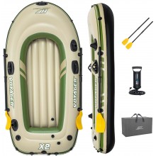 BESTWAY Hydro-Force Voyager X2 Schlauchboot Komplett-Set, 232 x 118 x 37 cm 65163