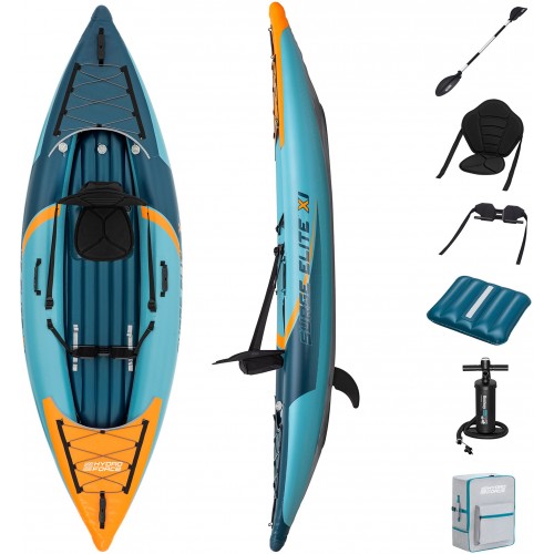 BESTWAY Hydro-Force Surge Elite X1 Kajak-Set, 312 x 94 x 30 cm 65180