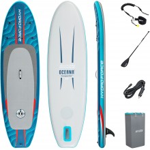 BESTWAY Hydro-Force Oceana Compactair SUP Allround Board-Set, 305 x 84 x 15 cm 6532C