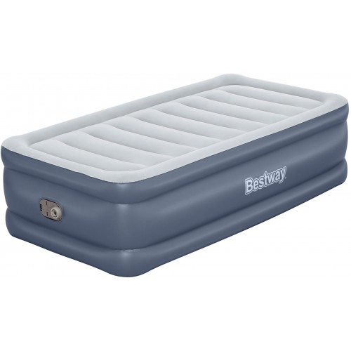 BESTWAY TriTech Twin Luftbett mit integrierter Elektropumpe, 191 x 97 x 51 cm 6713G