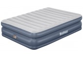 BESTWAY TriTech Luftbett QuadComfort mit integrierter Elektropumpe,203 x 152 x 51 cm 67925