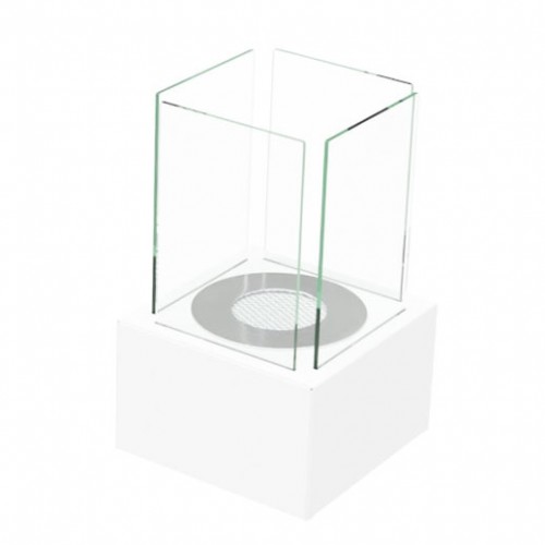 Ethanolkamin Emma Tischkamin weiß