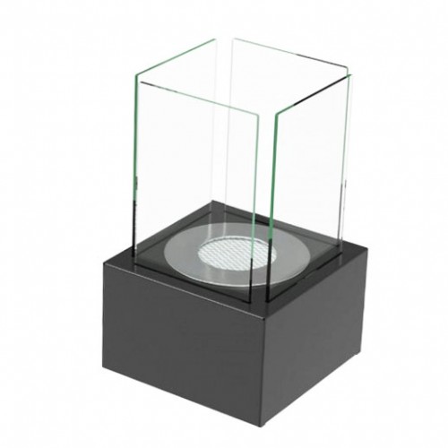 Ethanolkamin Emma Tischkamin schwarz