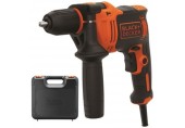 Black & Decker BEH710K-QS Schlagbohrmaschine ( 23Nm/710W) 4 Bohrer, Koffer