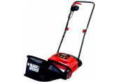 Black & Decker GD300 Elektro Rasenlüfter 3in1 Lüften, Rechen,Kehren+Auffangbox(30cm/600W)