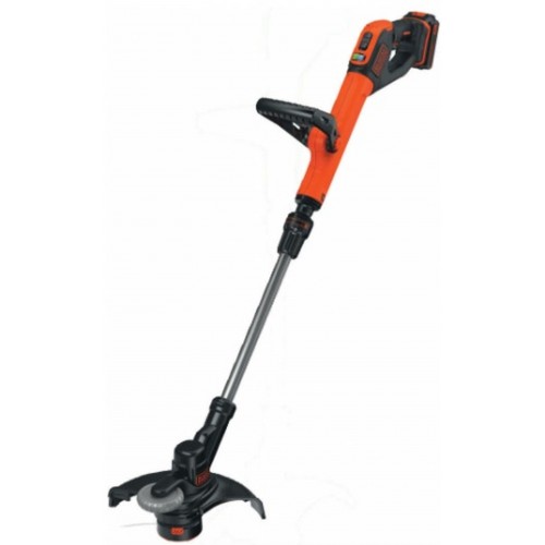 Black & Decker STC1820PC-QW Akku Rasentrimmer, 28cm, inkl. 18V/2,0Ah Akku