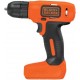 Black & Decker BDCD8-QW Akku-Bohrschrauber (12Nm/7,2V/1x1,5Ah)