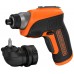 Black & Decker CS3652LC-QW Akku-Schrauber mit Winkelaufsatz (5,5Nm/3,6V/1,5Ah)