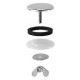 BLANCO Hahnlochstopfen 48 mm Edelstahl 137164