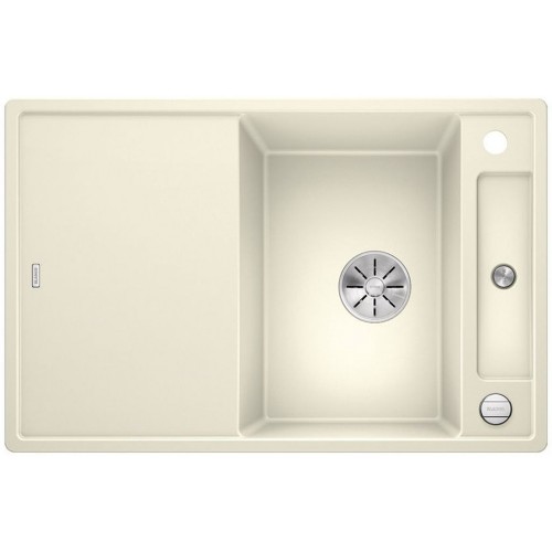 BLANCO AXIA III 45 S Silgranit inkl. Holzschneidbrett jasmin InFino Ablauf 523178
