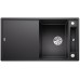 BLANCO AXIA III 5 S Silgranit inkl. Holzschneidbrett anthrazit InFino Ablauf 523205