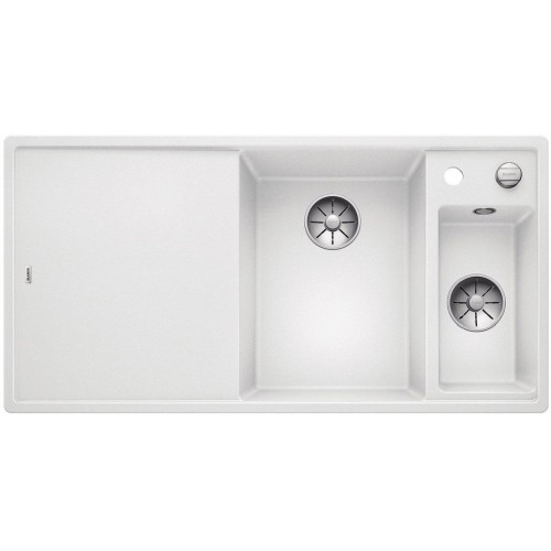 BLANCO AXIA III 6 S-F Silgranit weiss Glasschneidbrett InFino Ablauf 523492 BLANCO AXIA III 6 S-F Silgranit weiss Glasschneidbrett InFino Ablauf 523492