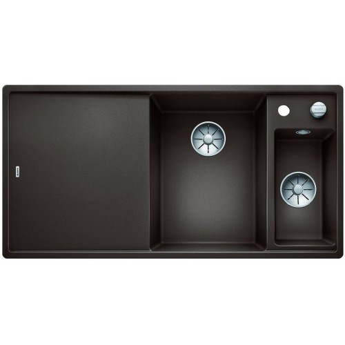 BLANCO AXIA III 6 S-F Silgranit cafe Glasschneidbrett InFino Ablauf 523494