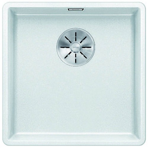 BLANCO SUBLINE 400 F InFino weiß ohne Zugknopf 523497