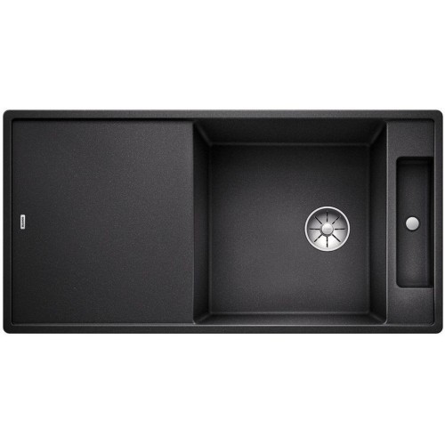 BLANCO AXIA III XL 6 S Silgranit PuraDur anthrazit Glasschneidbrett InFino Ablauf 523510