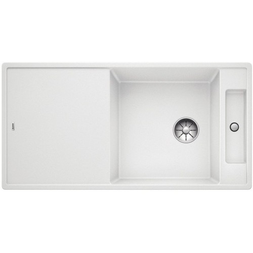 BLANCO AXIA III XL 6 S Silgranit PuraDur weiss Glasschneidbrett InFino Ablauf 523514