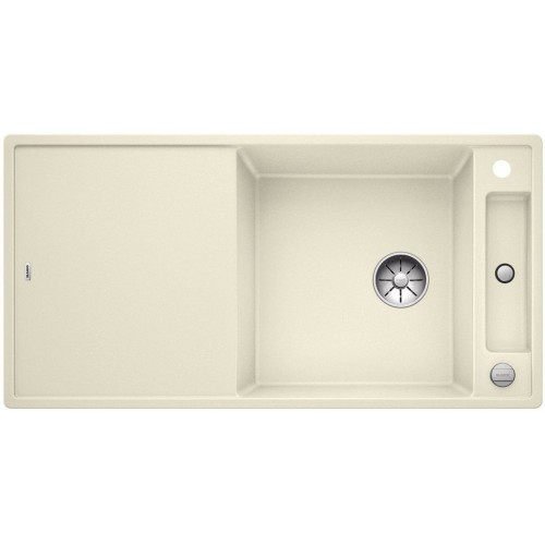 BLANCO AXIA III XL 6 S-F Silgranit PuraDur jasmin Holzschneidbrett InFino Ablauf 523524