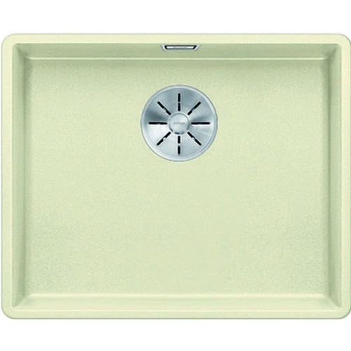 BLANCO Granitspüle 500-F InFino jasmin ohne Zugknopf 523536 BLANCO Granitspüle 500-F InFino jasmin ohne Zugknopf 523536