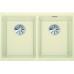 BLANCO SUBLINE 350/350-U Silgranit PuraDur 2 jasmin InFino Ablauf 523579