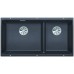BLANCO SUBLINE 480/320 U InFino Silgranit Becken links felsgrau 523585