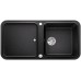 BLANCO YOVA XL 6 S Silgranit PuraDur 2 anthrazit InFino Ablauf 523594