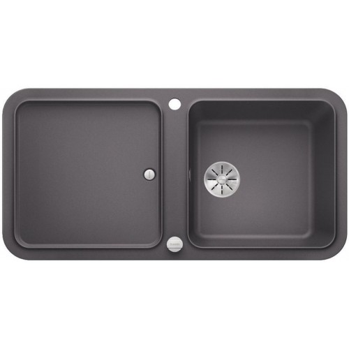 BLANCO YOVA XL 6 S Silgranit PuraDur 2 felsgrau InFino Ablauf 523595