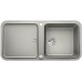 BLANCO YOVA XL 6 S Silgranit PuraDur 2 perlgrau InFino Ablauf 523597
