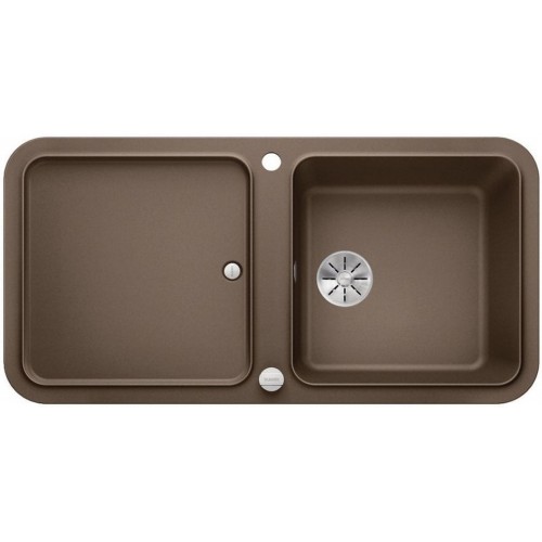 BLANCO YOVA XL 6 S Silgranit PuraDur 2 muskat InFino Ablauf 523601