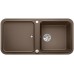 BLANCO YOVA XL 6 S Silgranit PuraDur 2 muskat InFino Ablauf 523601