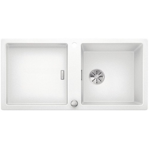 BLANCO ADON XL 6 S Silgranit PuraDur 2 weiss InFino Ablauf 523608 BLANCO ADON XL 6 S Silgranit PuraDur 2 weiss InFino Ablauf 523608