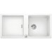 BLANCO ADON XL 6 S Silgranit PuraDur 2 weiss InFino Ablauf 523608